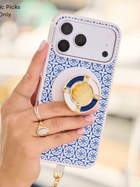 PopSocket x Electric Picks Enamel Overboard Navy MagSafe PopGrip